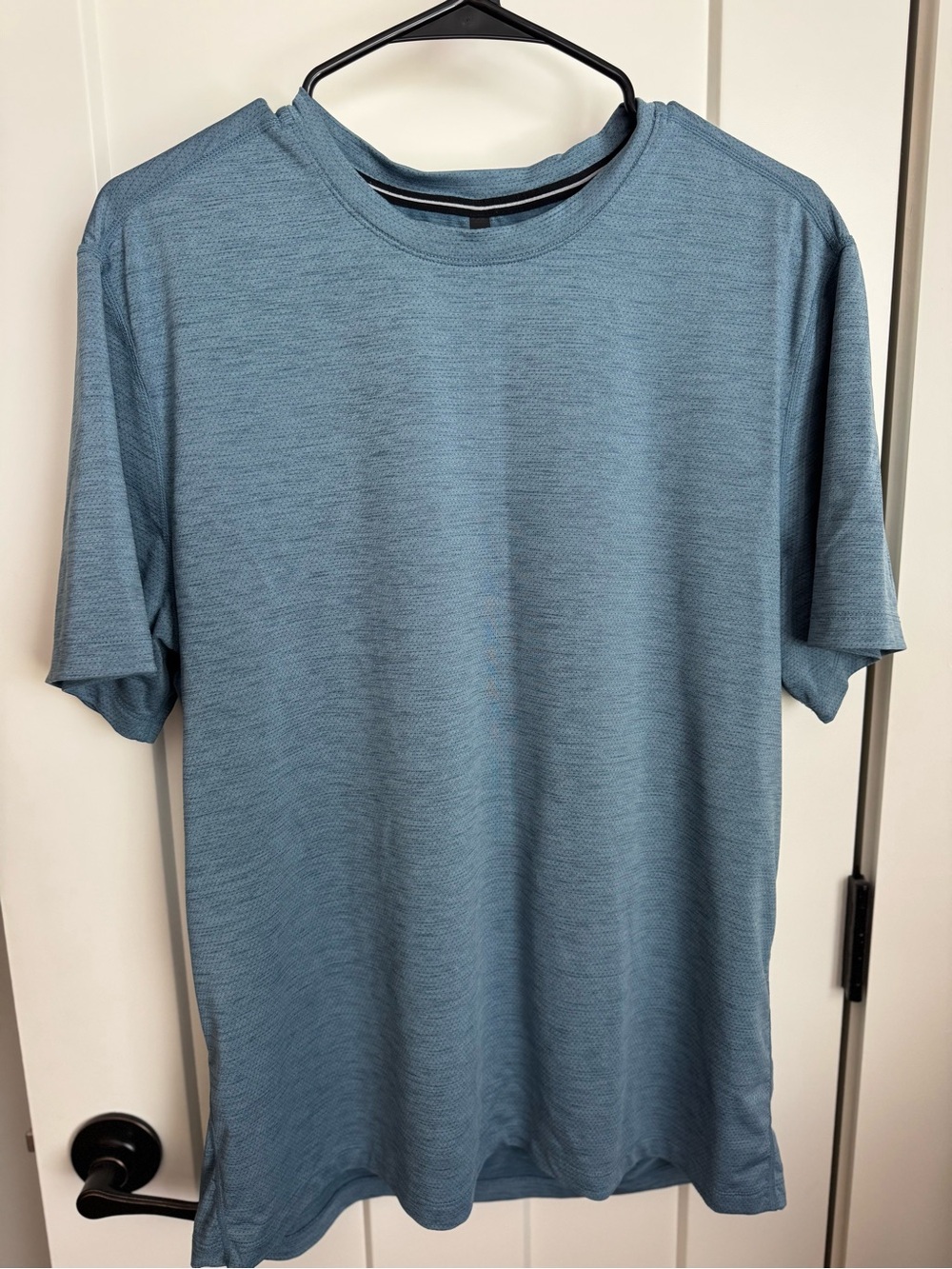Ten Thousand Lightweight Short-Sleeve Crew Tee in Steel Blue
